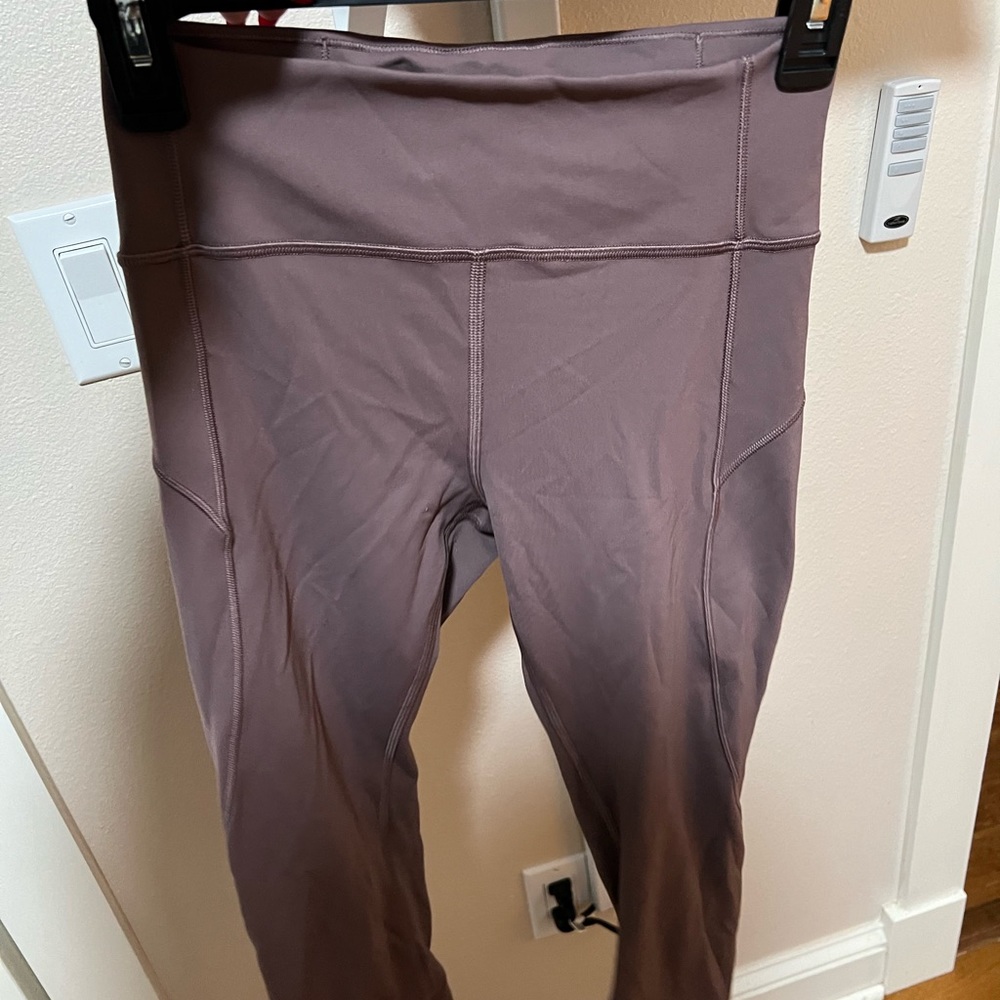 lulu lemon leggings fast and free high rise tight